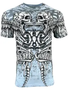 Xtreme Couture by Affliction Men's T-Shirt Decay Crewneck Menswear Xtreme Couture by Affliction Men's T-Shirt Decay Crewneck Menswear