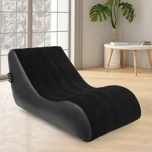 Modern S-shaped Sofa Bed Inflatable Sofa Bed Folding Sofa Bed