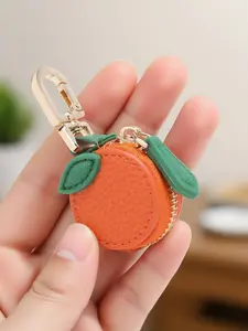 Creative Mini Bag Keychain Accessory, Small Handbag Style Car Wallet Pendant, Plain Color Keyring for Women, Gift for Friends and Family