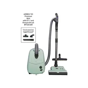 SEBO AIRBELT E3 Premium Pastel Green Canister Vacuum (Open Box) R91651AM