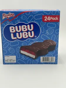 BUBU  LUBU  MARSHMALLOW AND STRAWBERRY  24 PACK CANDY