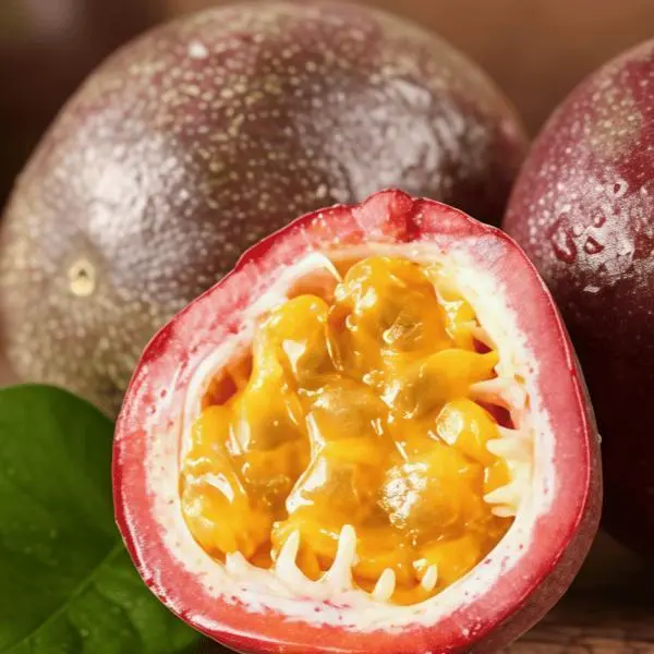 100 PCS Organic Passion Fruit Seeds – Non-GMO, High-Yield Variety with Sweet & Aromatic Tropical Fruit for Home & Garden Planting
