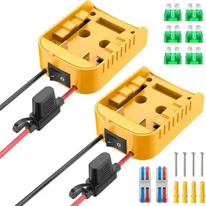 2 Pack for Power Wheel Adapter Compatible with  20V , Converter Kit with Built-in  on Adapter, Fuse Holder, Wire Terminals, 12AWG Wire for DIY RC  ToysgiftgiftgiftSurfoze