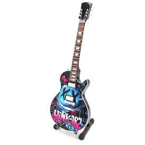 Miniature BLINK Hoppus Delonge Guitar with Free Display Stand Collectible GIFT
