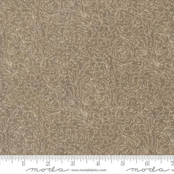 Fabric Moda Shadow Mist Threadwork Scroll Posh by the Quarter Yard 30773-15