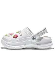 Floral Sandals, Cute Wooden Clogs, Eva Soft Sole, Lightweight Anti-Slip, Summer Festival Bestseller, Casual All-Season Shoes