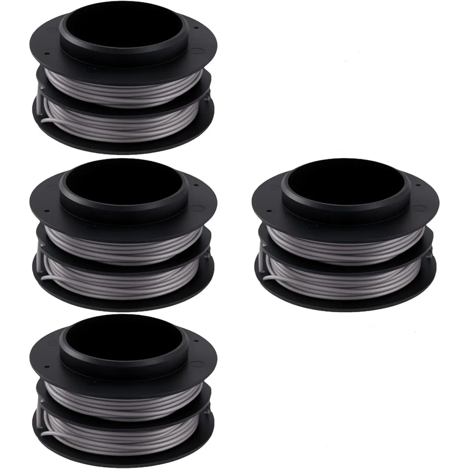 KST-130X Replaceable Nylon String Trimmer Spool, 17ft 0.08in Sturdy Line, Fits Kobalt 40V Trimmer Models KST 130X-06 & KST 130X (Item No.:796787)
