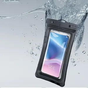 Waterproof phone bag, 1 piece; universal large-capacity transparent phone case with lanyard; swimming phone bag; phone accessories for swimming, beach, pool; phone accessories; cover; smartphone
