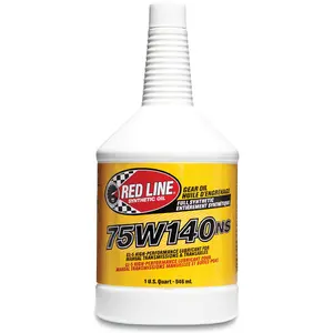 Red Line 57104 75W140 Non-Limited Slip Synthetic Gear Oil - 1 Quart