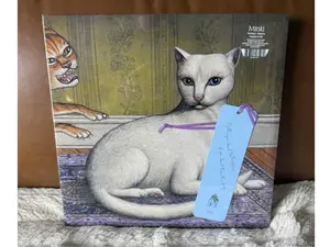 Mitski "Nothing's About to Happen to Me" Signed Lilac Vinyl LP, Brand New Vinyl Records, 8-Page Lyric Stationery Booklet, Bookmark, Sticker Sheet