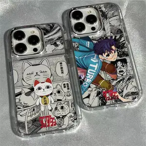 Turbo Track Suit Anime Boy Phone Case, Supernatural Action Design for iPhone 17 16 15 14 13 12 Pro Max Air