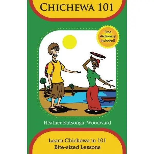 USED Book - Chichewa 101 - Learn Chichewa in 101 Bite-sized Lessons by Heather Katsonga-Woodward (Paperback) - english
