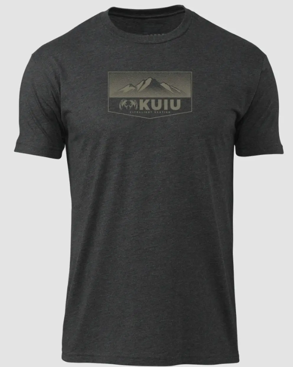 Kuiu Ultralight Mountain Logo T-Shirt, Premium Hunting Apparel, Lightweight Breathable Fabric, Comfortable Outdoor Clothing, Durable Graphic Tee For Men ZSA8H
