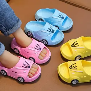 Car Shaped Sandals Flat  Shoe Footwear for Toddlers Children Kids