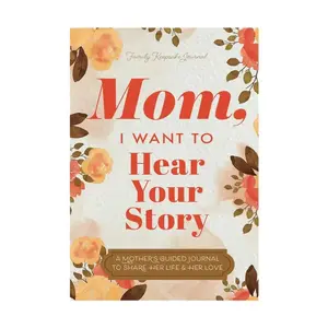 Family Memorial Journal 'mom, I Want to Hear Your Story', Record Mother's Life Stories and Love, Special Meaningful Gift, Storytelling Journal