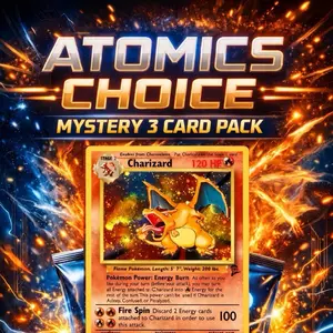 Atomic's Choice Mystery Pack - Random Packs of Ones We've Created or Pokemon Japanese & English Packs - What Will You Get?