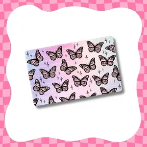 Butterflies Card Skin - Super Cute & Durable Vinyl Sticker- Water-Resistant & Versatile for Various Card Sizes