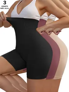 High Waist Seamless Shapewear Pants, Abdomen Control, Waist Trainer, Body Sculptor, Butt Lifter, Women's Flat Belly Underwear