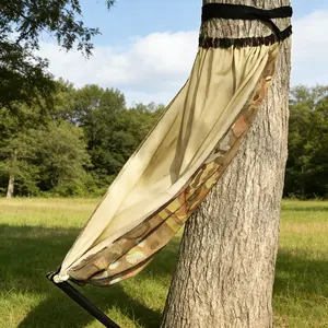 New Outdoor Camping Hammock with Camouflage Design, Waterproof & Portable for Easy Setup, Perfect for Hunting & Hiking