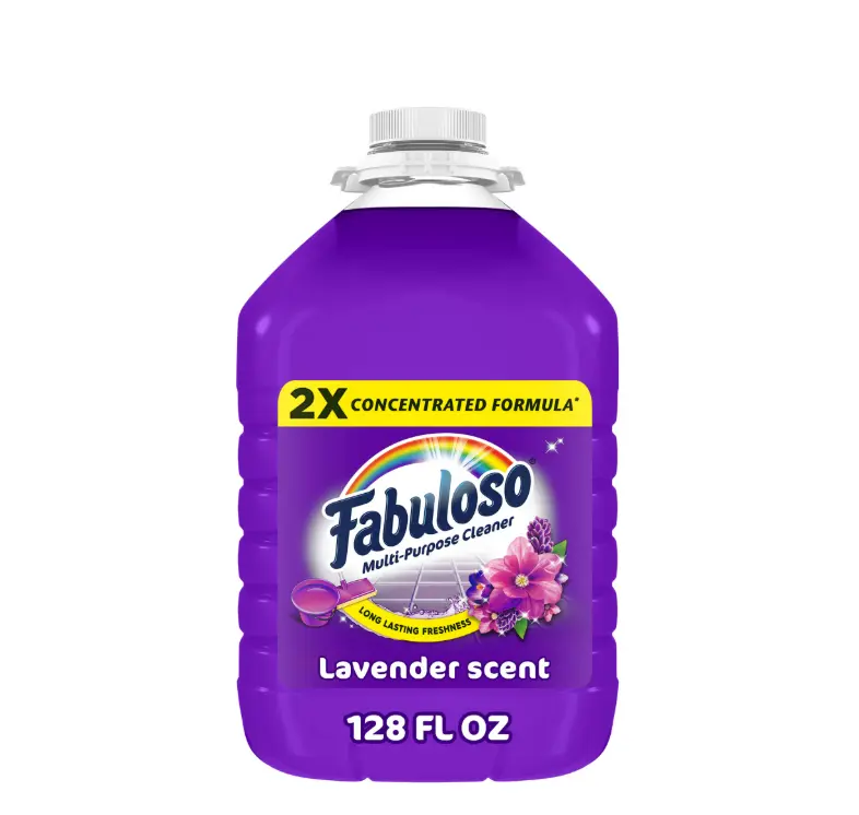 2X Multi-Purpose Cleaner, No Rinse Floor Cleaner, Lavender Scent, 128 fl oz