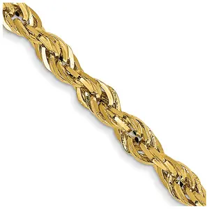 14ky 2.8mm Semi-Solid Rope Chain (2.48 grams)