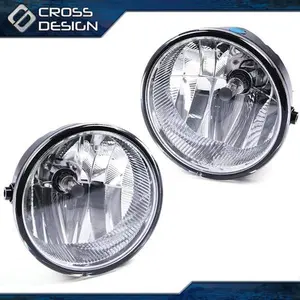 CROSSDESIGN Fits 2011-14 FORD F150 / LINCOLN MARK Front Driving Fog Light w/ Lamp Left+Right