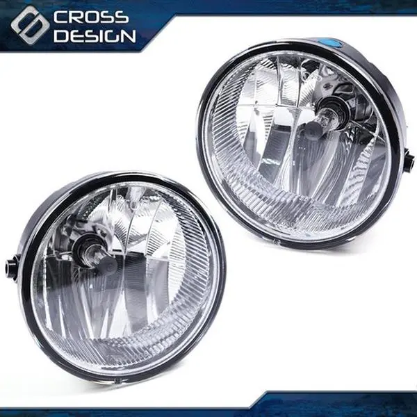 CROSSDESIGN Front Driving Fog Light Set, Car Light, Car Accessories, Auto Parts Accessories for 2011-14 FORD F150/LINCOLN MARK, Left+Right Lamps Included