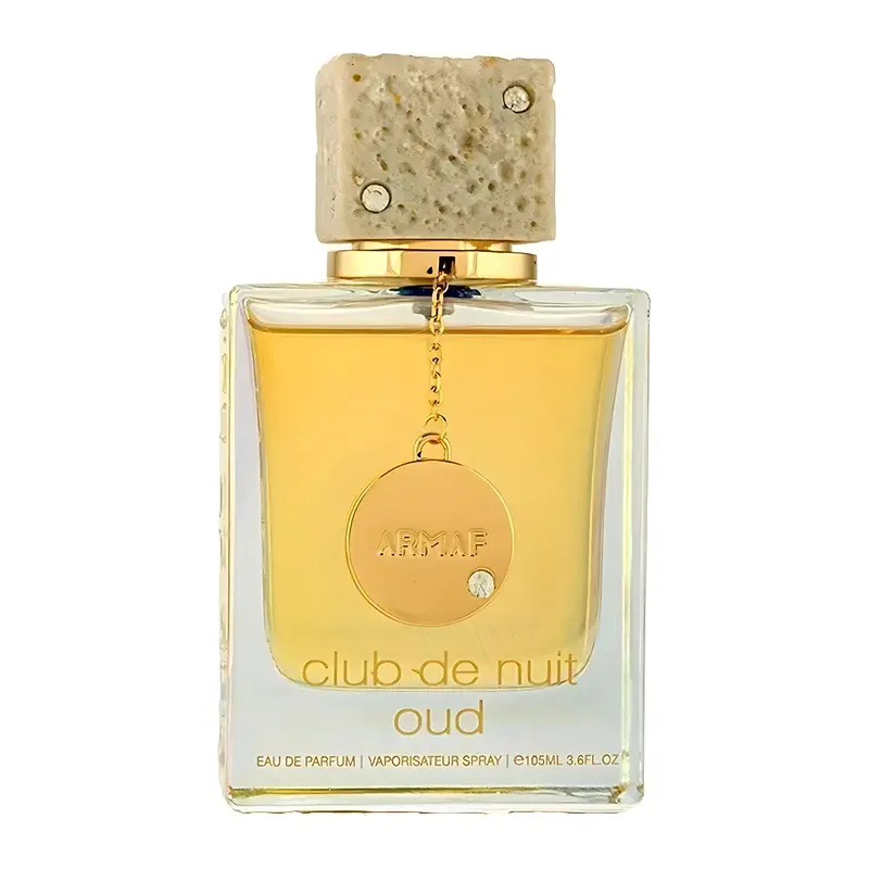 Armaf Club De Nuit Oud for Unisex Eau de Parfum Spray, 3.6 Ounce