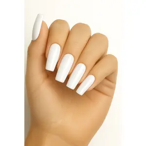 Snowy White Acrylic Powder – 2 oz | Crisp, Bright White for French & Full Sets