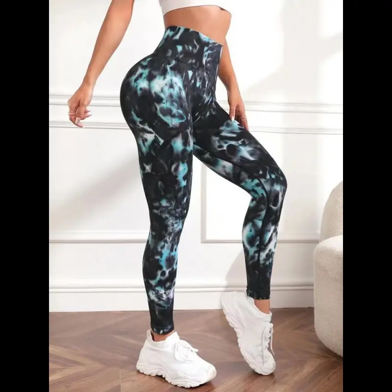 Drip dyeing-Blue Purple White