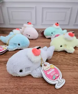 Cream Soda Shark - Adorable Plush Keychain - YELL Brand