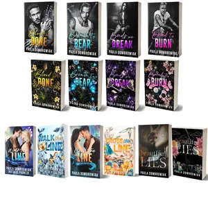 Ultimate Rockstar Bundle: Includes 4 book Blood & Bone series, Beautiful Lies Standalone, Walk the Line and Cross the Line, Signed paperbacks by Author, with Bonus bookish Swag