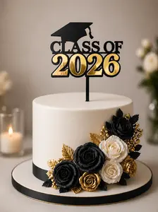 🎓 Class of 2026 Acrylic Cake Topper