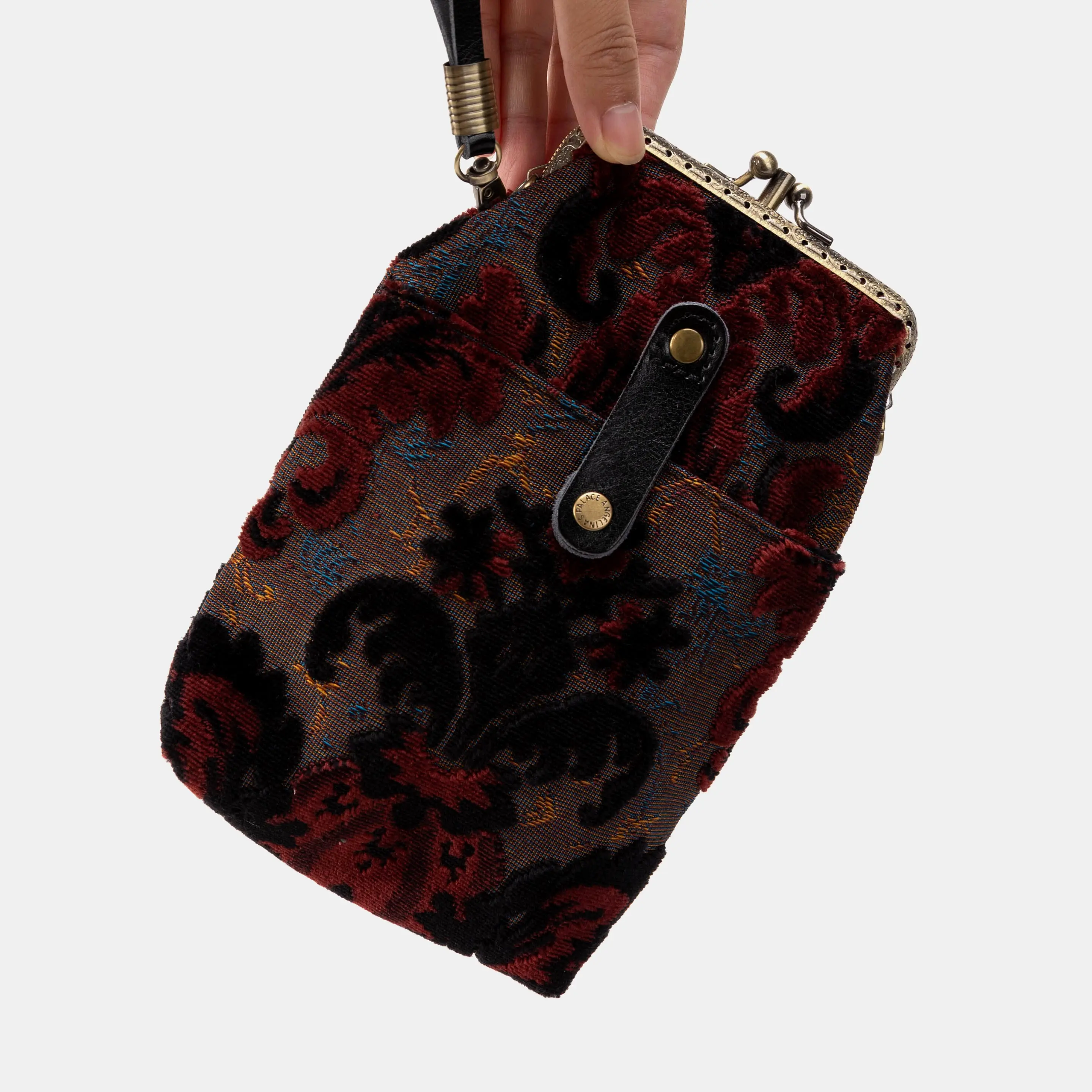 Burnout Velvet Revival Sephia Carpet Phone Case