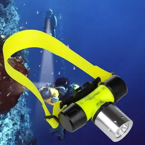1200 Lumen Waterproof Headlamp - Emergency Rechargeable, Head-Mounted, Portable Multi-Mode Head Light Flashlight for Diving, Hiking, Camping, Emergency Rechargeable Headlamps, Head-Mounted Headlamps