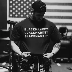 Black Triple Threat Tee