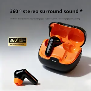 Wireless Earbuds with 42dB Call Noise Cancellation, HD Mic, Bluetooth 5.4, Touch Controls, Ultra-Comfortable for Sleeping, Perfect for Sports/Gaming, Compatible with All Phones & Computers