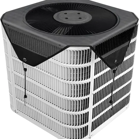 【Up】Air Conditioner Covers  for Outside Unit 25.98in''x25.98in'', Central Mesh Net AC Unit Covers Outdoor, Heat Pump AC Screen Condenser Cover - Universal Top Defender Cover for All Season