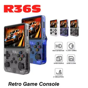 R36s Retro Handheld Game Console Linux System, 3.5 Inch IPS Screen Portable Pocket Video Player, 64GB/128GB Games Included,R36s Retro Handheld Game Console Linux System, 3.5 Inch IPS Screen Portable Pocket Video Player, 64GB/128GB Games Included,Dad Gifts