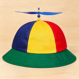 Women'S Propeller Cartoon Fisherman Hat Fashion Bucket Hat Outdoor Casual Cap for Spring And Autumn Travel Beach Parties