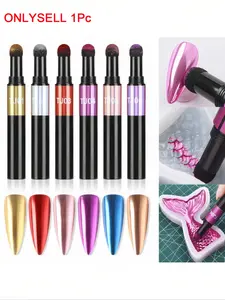 1 Piece of Mirror Glitter Powder, Epoxy Resin Pigment Dye, Suitable for DIY Resin, Silicone Mold, Nail Art, Chrome Plating Pigment, Decorative Air Cushion Pen, Diamond Shimmer