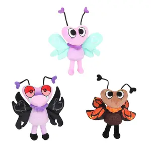 Dandy's World Plush 13.7" Flutter Plush Toys for Fans and Friends 3PCS Adorable Butterfly Design Soft and Cuddly