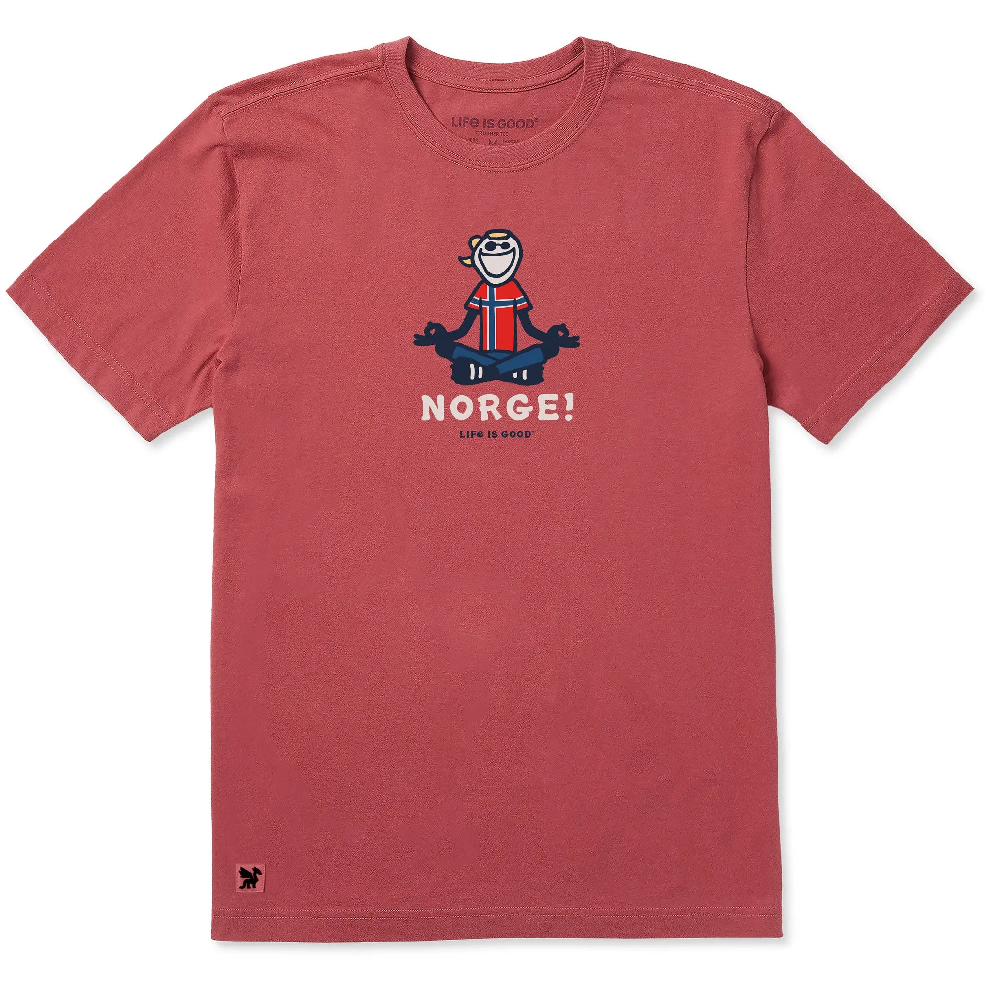 Men's Jake Zen Soccer Norway Short Sleeve Crusher Tee