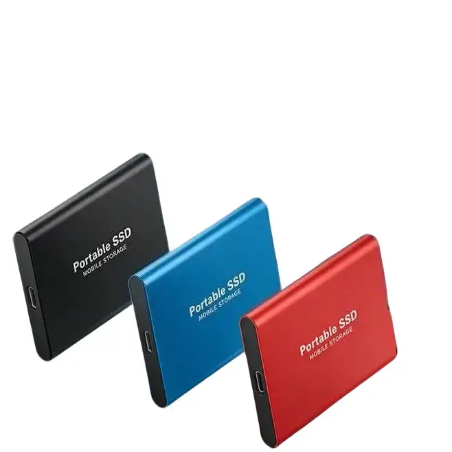 2026 1-4TB Large Capacity External Hard  Quiet Operation Mobile Storage SSD USB3.2 Type-C High Speed Solid Stae Disk For PC MAC flash disk
