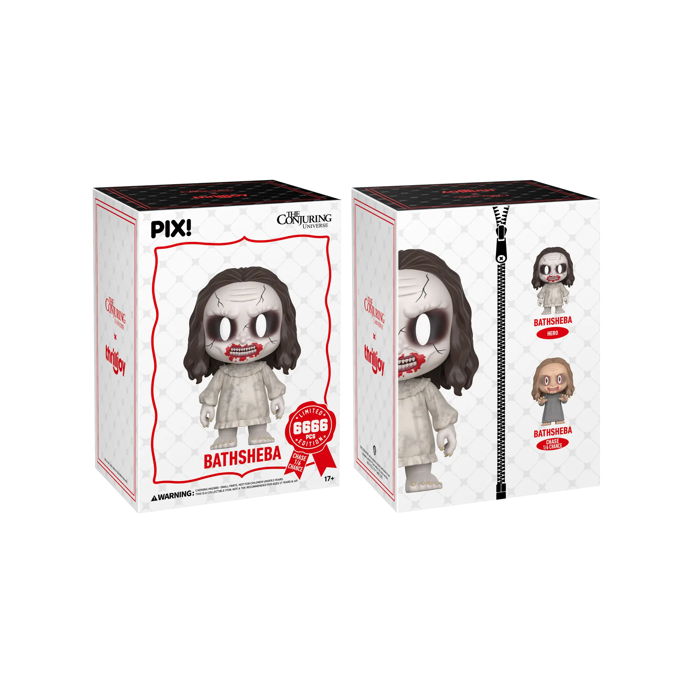 Thrilljoy PIX! The Conjuring Bathsheba LE 6666 Collectible Blind Box Vinyl Figure