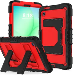 For Samsung Galaxy Tab A9 / A11 8.7 inch Case, Rugged Shockproof Tablet Protective Cover with Handle Stand, Soft Child-Safe Material, Fits A11+ and A9+ Tablets, Tablet Accessories