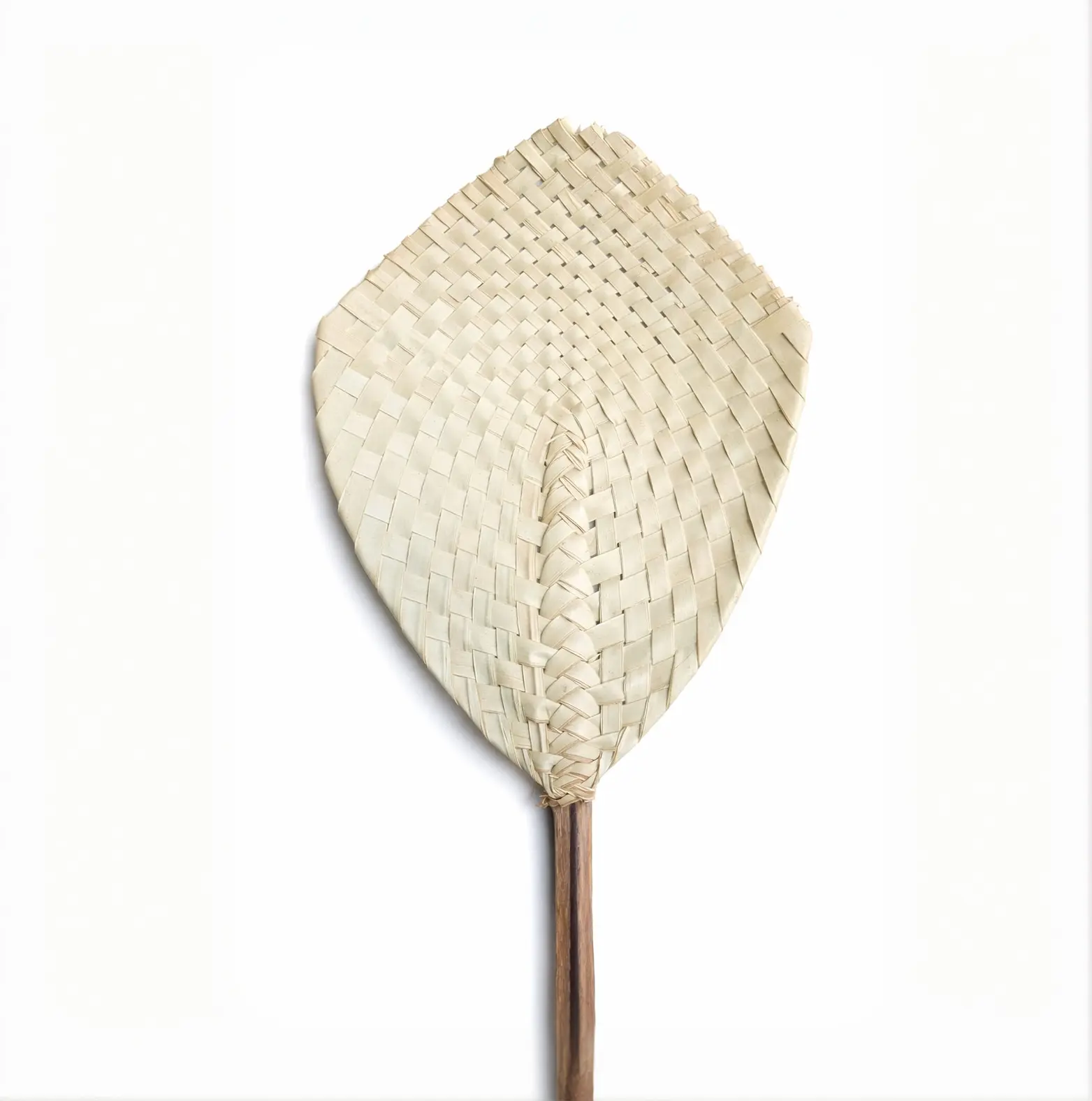 Handmade West African Fan / Ghana Woven Papa