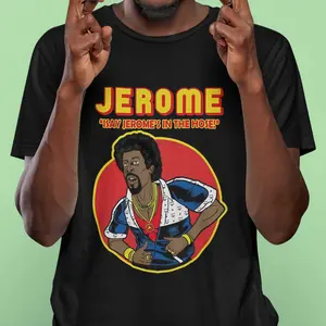 [I SAY JEROME'S IN THE HOSE! ]New Men's 100% Cotton Solid Color T-Shirt for Summer, 2025 Edition, Black & White, Affordable Price, High Comfort, Ideal for Casual Walks, Sports, School Days  Street Culture