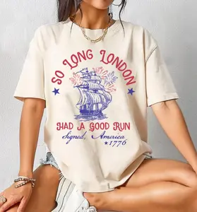 4th Of July So Long London Shirt, 1776 Vintage T-Shirt, Gift For Fan, Independence Day USA Shirt, Memorial Day Gifts, Patriotic TShirt, America Shirt