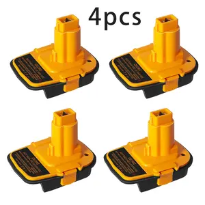 DM18D Battery Adapter With USB, Replacement DCA1820 Battery Adapter, Compatible With Dewalt 18V Tools 1/2/3/4pcs